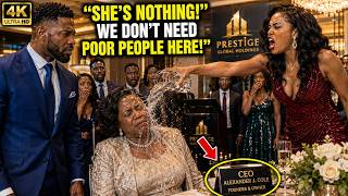 Unaware I Owned the Company, My Wife Poured Water on My Mom  Because She Thought I Was Poor