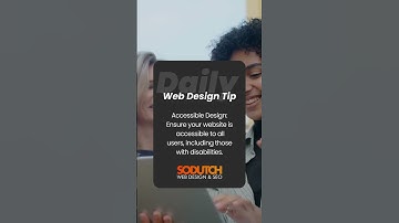 Accessible Design: Ensure your website is accessible to all users.