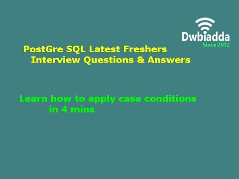 Learn how to apply case conditions in 4 mins | PostgreSQL Tutorial