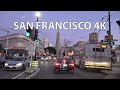 Driving Downtown - San Francisco 4K - USA