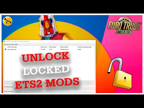 [EASIER METHOD!] How To Extract Locked Mods For Use In SCS Convoy | Euro Truck Simulator 2!