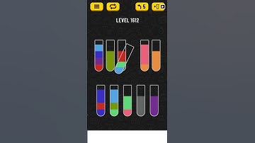 【Water Sort Puzzle】 Level 1612