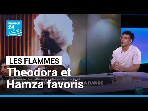 C&eacute;r&eacute;monie des Flammes : Theodora et Hamza favoris de cette quatri&egrave;me &eacute;dition &bull; FRANCE 24

Port&eacute;e par une ascension ph&eacute;nom&eacute;nale, Theodora a de grandes chances de rafler plusieurs troph&eacute;es jeudi aux Flammes, c&eacute;r&eacute;monie du rap et des cultures populaires, lors d'une quatri&egrave;me &eacute;dition pour laquelle le rappeur belge Hamza part aussi favori. Nous en parlons avec notre journaliste Samy-Vicente Lacerda.

#C&eacute;r&eacute;monie #des #Flammes #Theodora #Hamza