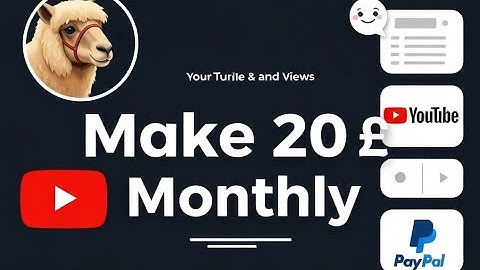Earn 20£ Monthly 