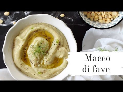 Macco di fave | Kenwood CookEasy | Ricetta facile | Maccu ri fave | Sicilia