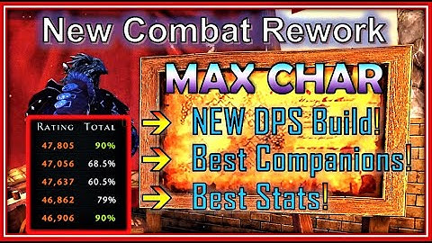 Min/Maxed DPS Character with NEW Stat Changes! [OUTDATED] - Neverwinter Preview