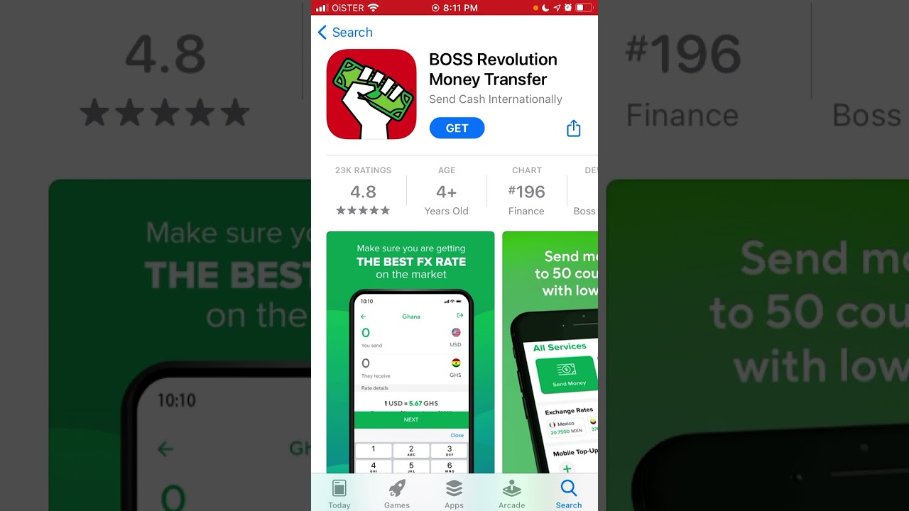 BOSS Revolution Money Transfer App Overview YouTube BOSS Revolution Money Transfer App Overview YouTube