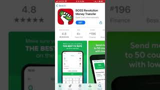 BOSS Revolution Money Transfer - app overview screenshot 1