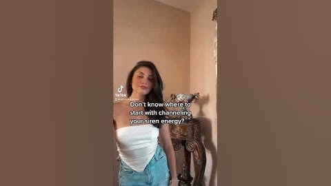 Affirmations to channel your siren energy 🖤