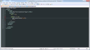 Loops - JavaScript Basics Tutorial 9