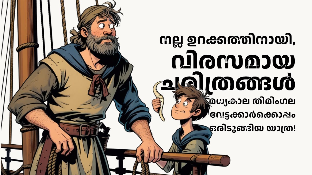നല്ല ഉറക്കത്തിനായി, വിരസമായ ചരിത്രങ്ങൾ | മധ്യകാല തിമിംഗല വേട്ടക്കാർക്കൊപ്പം ഒരിടുങ്ങിയ യാത്ര!