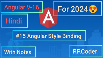15 Angular Style Binding | RRCoder | #angular #angulartutorial  #rrcoder #RRCoder