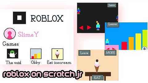 Roblox on Scratch Jr 😱😱 @codingslimeygirl2145