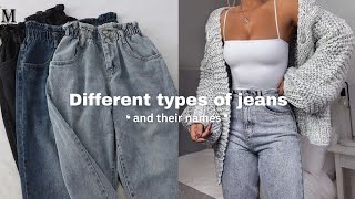 Jeans Types With Names For Girls/Women || Fashion Diary