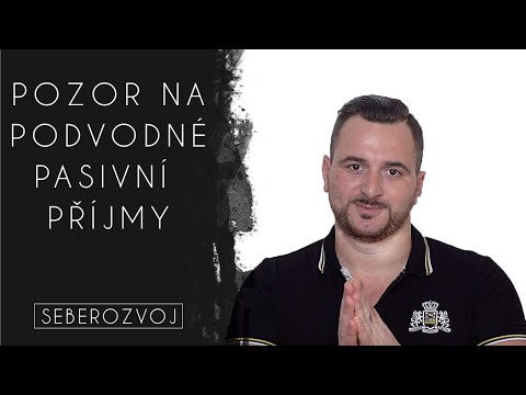 Podvodné pasivní příjmy