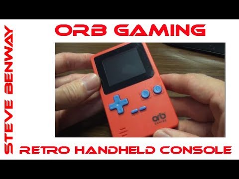 orb gaming retro handheld console