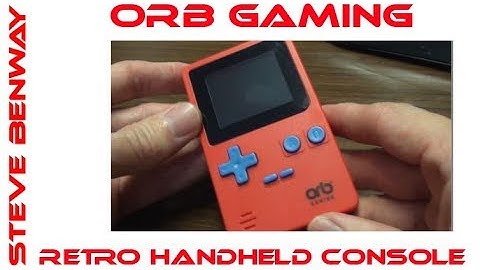 Orb Gaming Retro Handheld Console - System Review