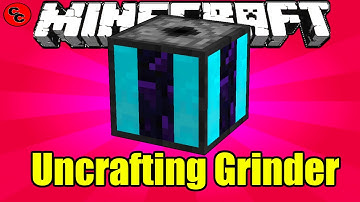 Minecraft Mods:  "  Uncrafting Grinder Mod  1. 7. 10 "