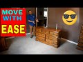 HOW TO MOVE BIG FURNITURE BY YOURSELF