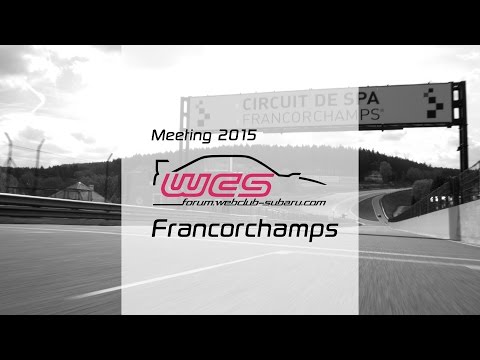 Meeting Webclub Subaru 2015 - Spa