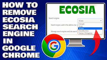 How To Remove Ecosia Search Engine in Google Chrome Browser [Guide]