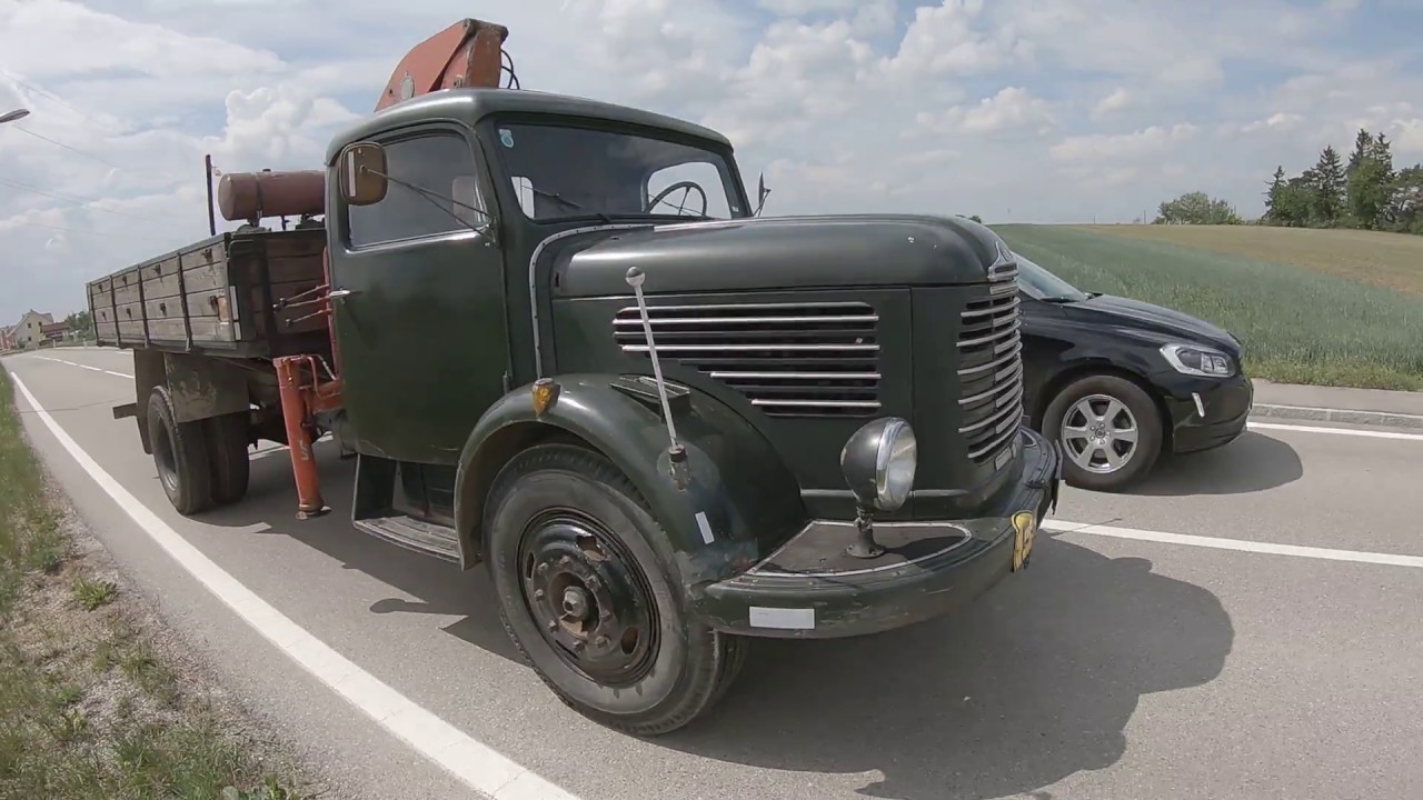 Steyr 380f ex Gendarmerie Zentralkommando Abfahrt zur Oldtimermesse Tulln 2018