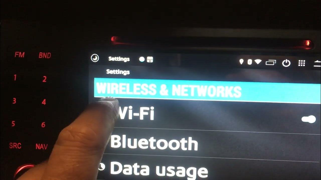 RK3066 MTCB Huifei Android head unit upper half of touch screen