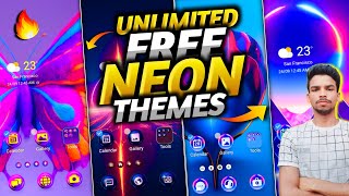 How To Download Free Neon Themes On Android Mobile 2023|| Unlimited Neon Themes Download Kaise kare💥 screenshot 5