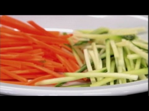 Aprenda a cortar legumes à Julienne | SEMPRE FELIZ
