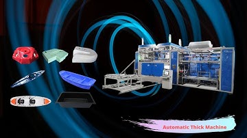 automatic thick thermoforming machine