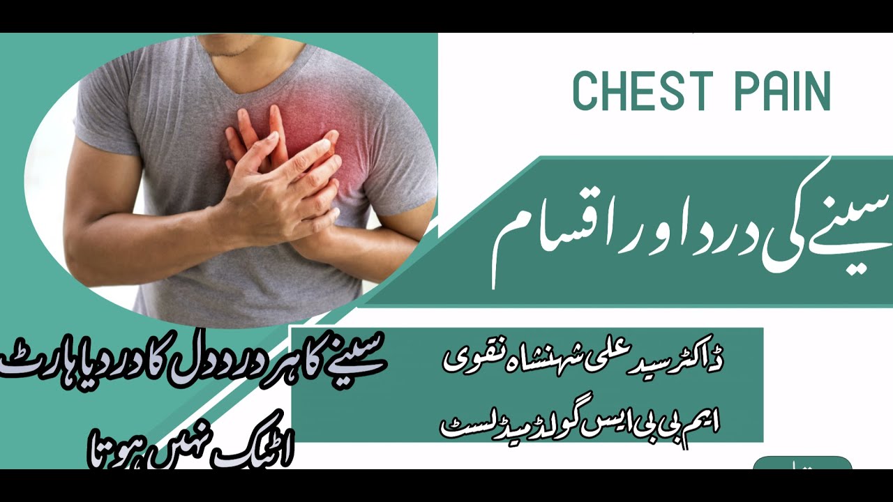 Chest pain and its types Hindi Urdu YouTube
