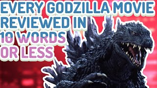 Every Godzilla Movie Reviewed in 10 Words or Less