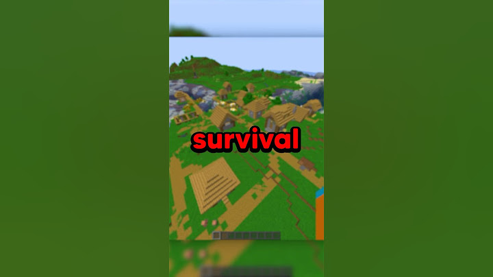 BEST SURVIVAL JAVA SEED! #shorts