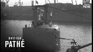 British Submarines Visit Lisbon 1938