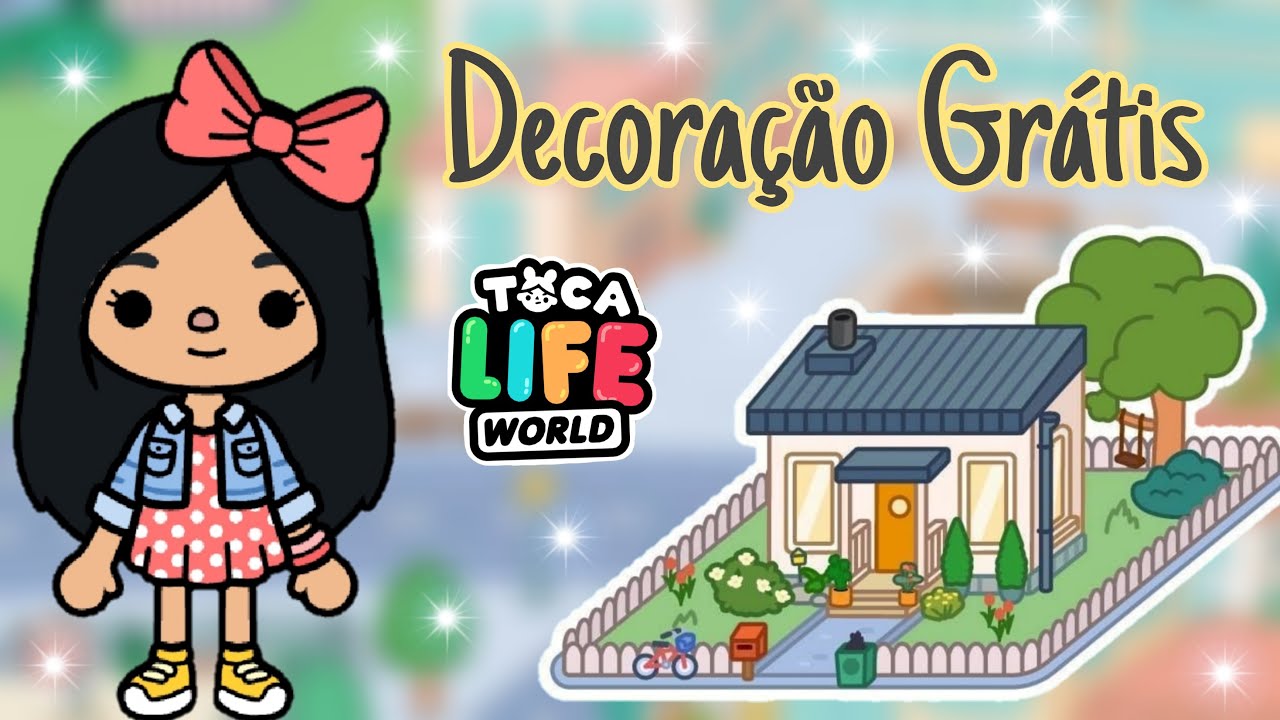 💟 DECORANDO A CASA GRÁTIS 💟 TOCA LIFE WORLD - EU AMEI 💟 