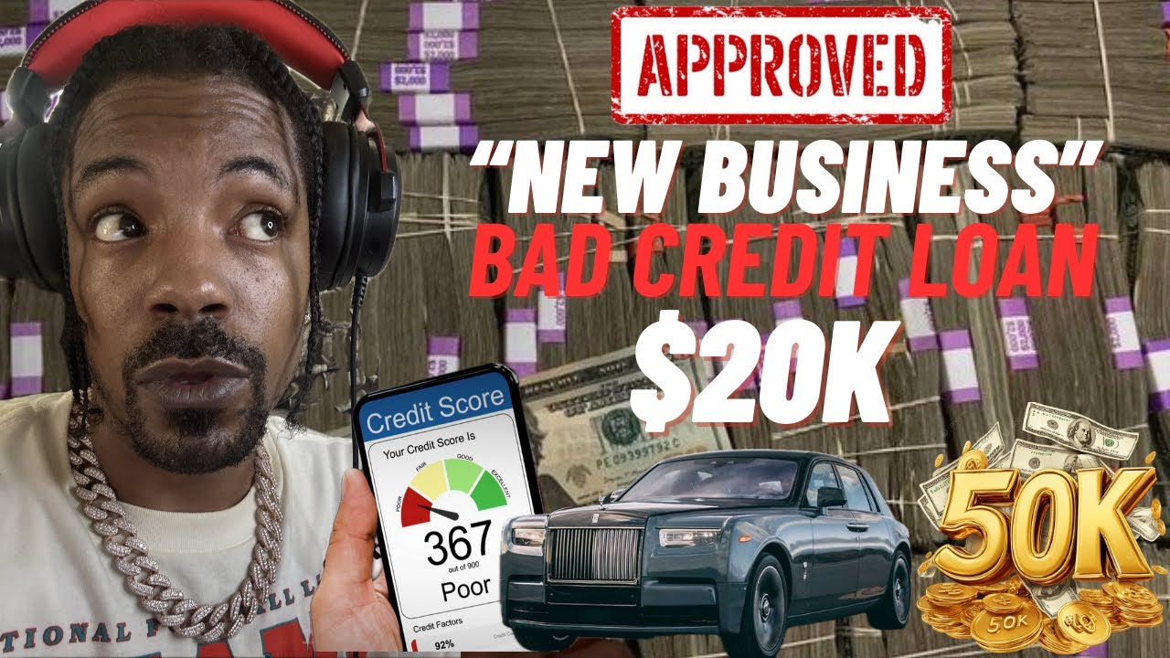 How To Get A $20,000 New Start Up Business Loan With Bad Credit To Invest In Your Business🤩