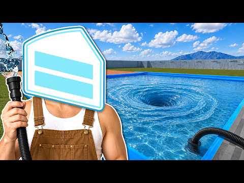 Draining Clogged POOLS was a NIGHTMARE! (DrainSim)