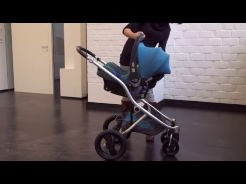 Britax Romer Baby Safe Plus SHR II - быстрое крепление на коляску