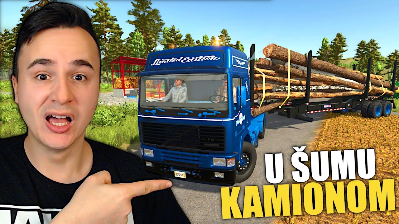 TESTIRAMO NOVI KAMION U ŠUMI! Farming Prezivljavanje EP78 w/Djura