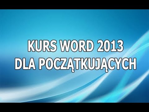 Kurs Word Dla Początkujących: Jak Wstawić Spis Treści i Jak Używać Stylów