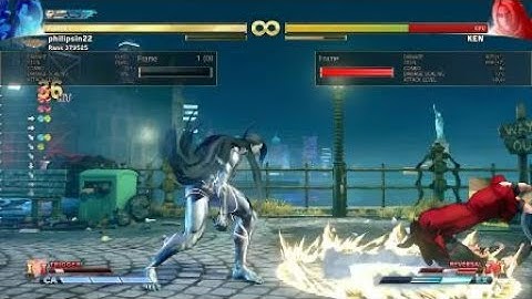 STREET FIGHTER V Seth training