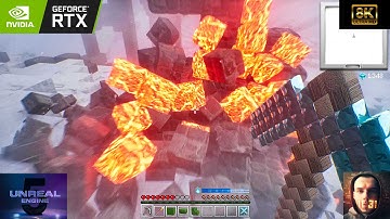 [8K60FPS] Next-Gen Minecraft 2.0 - Real Physical Destruction? New Locations, Blocks, Fixes | UE5