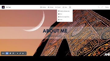 Publishing Your Webpage in Adobe Express (Spark)