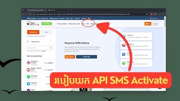 Bob Prime: រៀបចុះឈ្មោះ និងយក API ពី​ SMS Activated