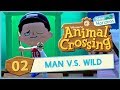 Man vs wild  animal crossing new horizons 02