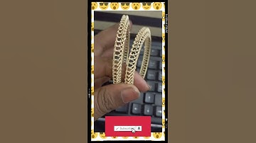 # New Single line Chudi # Diamond gold # Cad & Casting # short video # song Neend gayi chain Gaya ..