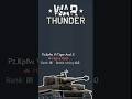 Tiger E Sb #warthunder #warthundertanks #tank #gaming #germany #shorts #ww2