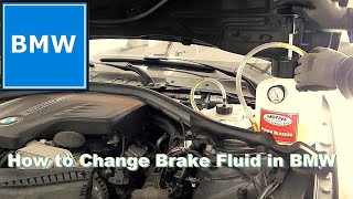 How to Flush Brake Fluid in BMW F30 F31 320i 328i 330i 335i  Quick and Easy Steps