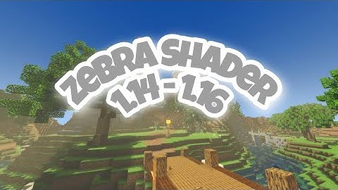 Realistic shader - Zebra shader for 1.14 - 1.16