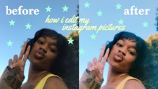 HOW I EDIT MY INSTAGRAM PHOTOS | Beginner Friendly & Free! | South African Youtuber